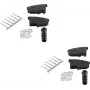 Jatkoliitin ShiverPeaks BS72020-SET2 TAE N musta