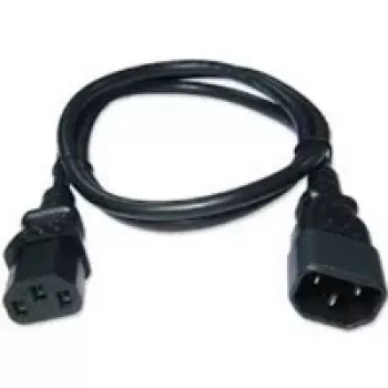 Zebra CS-CAB-IEC virtajohto musta 1 m C13-liitin C14-liitin