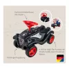 Liukuauto Simba-Dickie BIG Bobby Car Classic Little Rocker — musta/punainen, malli 800056144