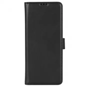 Krusell puhelinlompakko Apple iPhone 12 Pro Maxille – musta, foliolaukku korttipaikalla