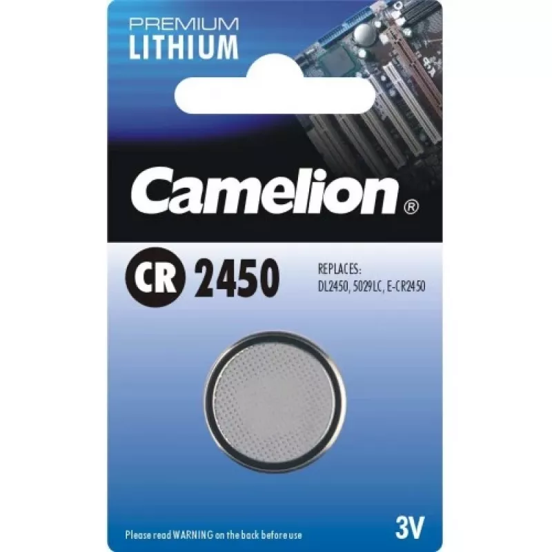 Kertakäyttöparisto Camelion CR2450-BP1