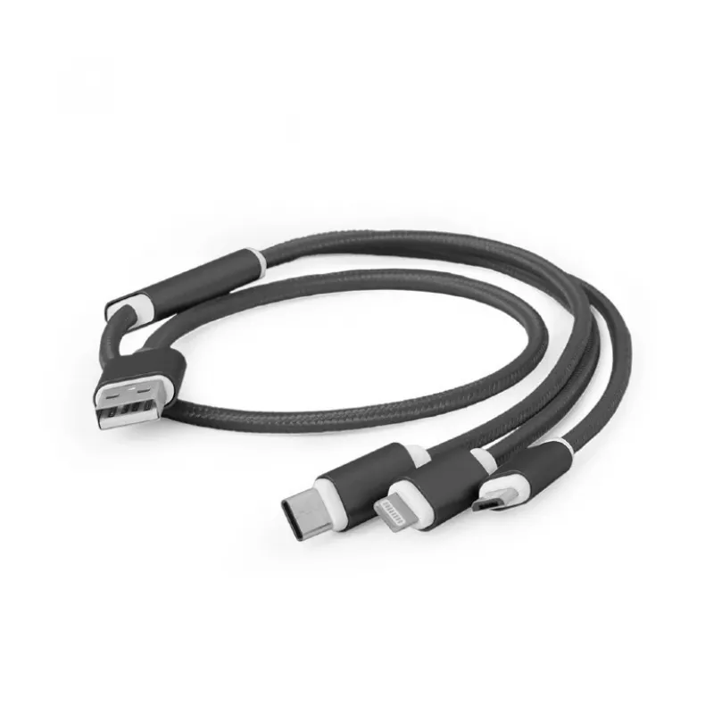 USB 2.0 -kaapeli Gembird CC-USB2-AM31-1M — USB A -liitäntä, 1 m, musta