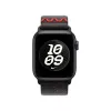Apple Nike Sport Loop -ranneke musta nylon, kierrätetty polyesteri, spandex