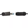 Verkkokaapeli LogiLink CQ7093S RJ-45 Cat6a 10 m musta