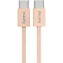 Hama Fabric USB-kaapeli USB 2.0 1 m USB-C oranssi