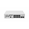 Verkkokytkin MikroTik CSS610-8G-2S+IN — 8x Gigabit RJ-45, 2x SFP+ 10G, PoE, 12–57V tulo