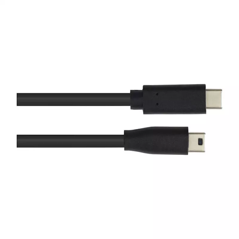 Good Connections USB2.0-kaapeli C-Mini B5pol. musta 0,15m