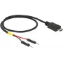 USB-kaapeli DeLOCK 85408 Micro-USB B 0,3 m musta