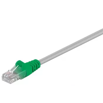 Wentronic Goobay CAT 5e crossover-verkkokaapeli, U/UTP, harmaa, vihreä, harmaa-vihreä, 5 m - CCA-kupariseos (68868)