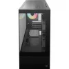 Micro/Mini-ITX-tietokonekotelo AEROCOOL Geh Viewport Mini-G-BK-v4 ARGB musta