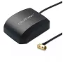 GPS/GLONASS-antenni QOLTEC 28 dBi 50 W SMA-kulmaliittimellä