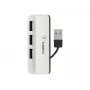 Belkin USB 2.0 4-porttinen matkakeskitin, hopea, F4U021bt