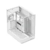 APNX Towergehäuse V2 — valkoinen, karkaistut lasipaneelit x3