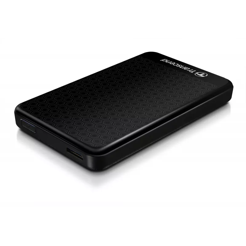 Transcend StoreJet 25A3 TS1TSJ25A3K ulkoinen kiintolevy, 1 TB, 2,5", USB 3.1 Gen 1, musta