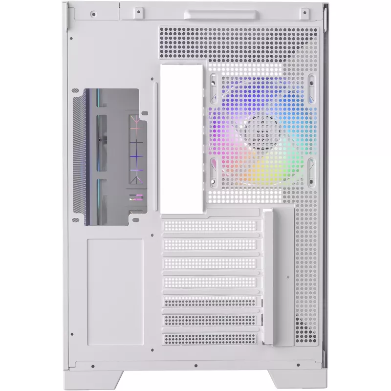 PC-kotelo Silentware View A-RGB White VIEWWHITE — Mid-Tower A-RGB-valaistuksella, valkoinen