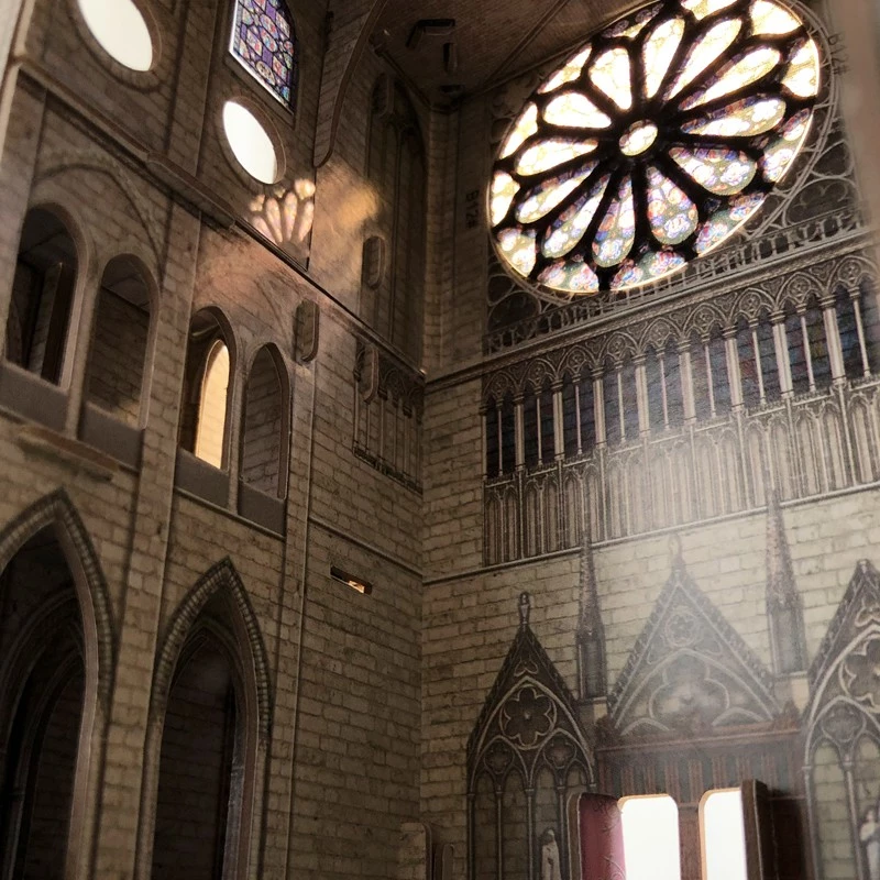 3D-palapeli CubicFun Notre Dame, 293 osaa, mittakaavatarkka katedraalin malli