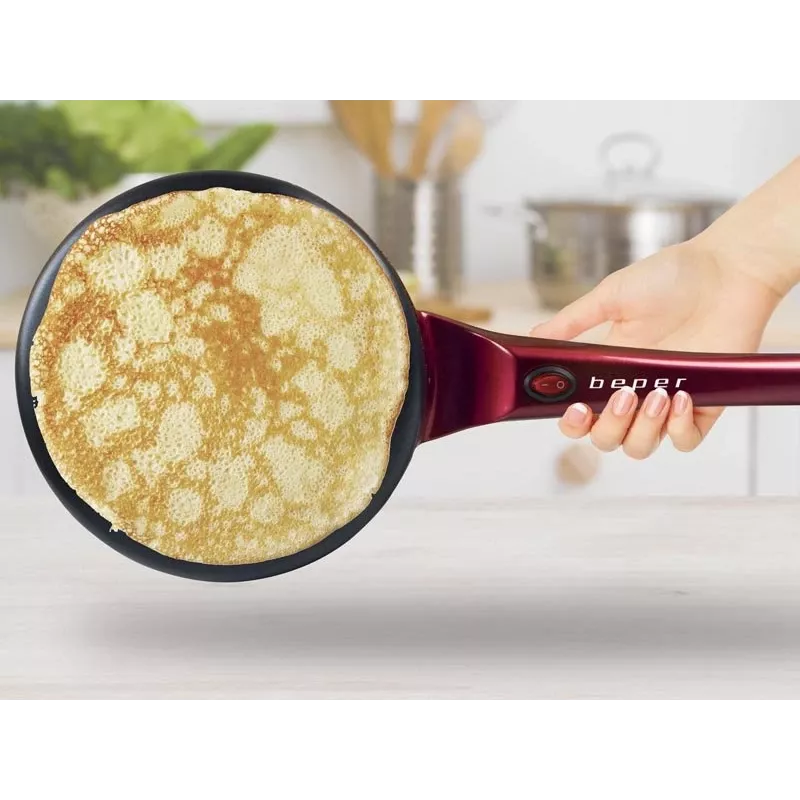 Crêpe-valmistaja Beper BT.710Y – sähköinen ohukaisvalmistaja, tarttumaton levy