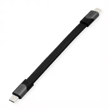 USB-kaapeli ROLINE 11029078 USB4 Gen 3x2 0,15 m USB C musta