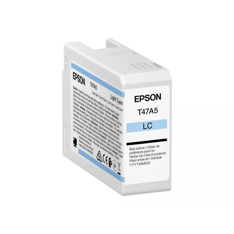 Mustepatruuna Epson UltraChrome Pro 10 T47A5 syaani (alkuperäinen, vaaleansyaani)