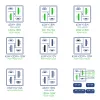 Akyga Charge Brick AK-CH-17 USB-laturi 65 W, 2 x USB-C PD + 2 x USB-A QC 4+, musta
