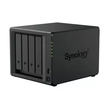 Synology DiskStation DS925+ NAS/tallennuspalvelin Ryzen Embedded V1500B 4 GB DDR4 0 TB musta