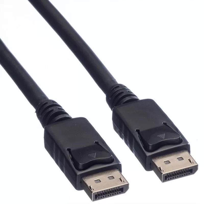 Value DisplayPort-liitäntäkaapeli DisplayPort-uros, DisplayPort-uros 1,50 m musta 11.99.5767 suojattu