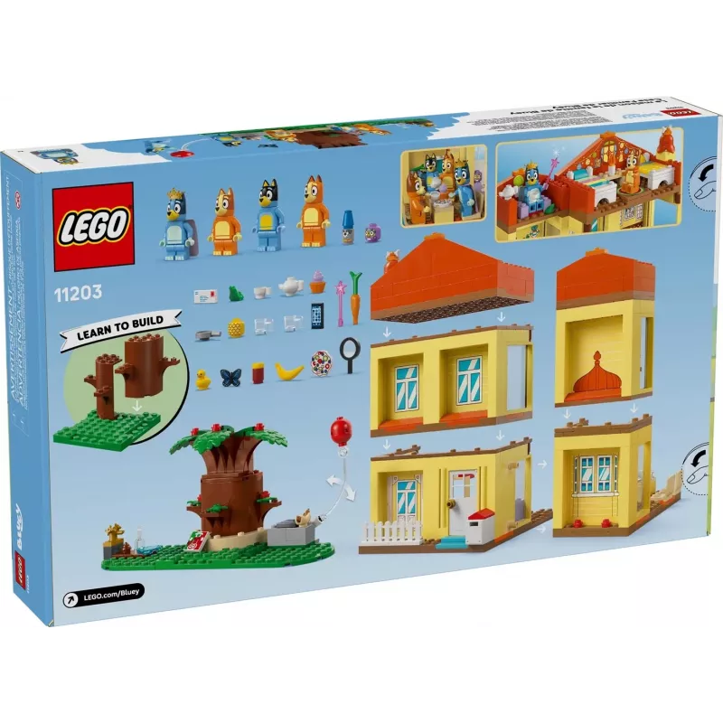 LEGO BLUEY 11203 Blueyn perhetalo
