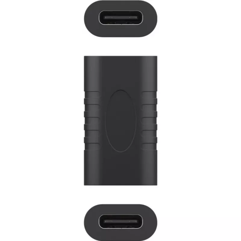 USB-C-liitin Goobay 45401 musta