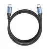 Vention USB 2.0 5A 240W 1 m MUSTA USB-C-C-kaapeli