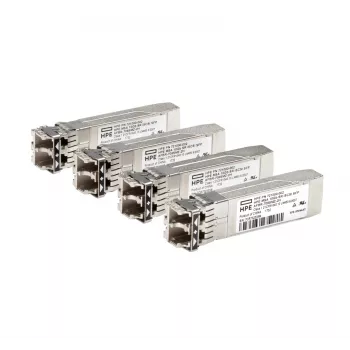 HP-lähetin-vastaanotinmoduuli 10GBITSFP+ 4ER-PACK