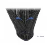Punossukka DeLOCK 18910 5 m x 16 mm musta