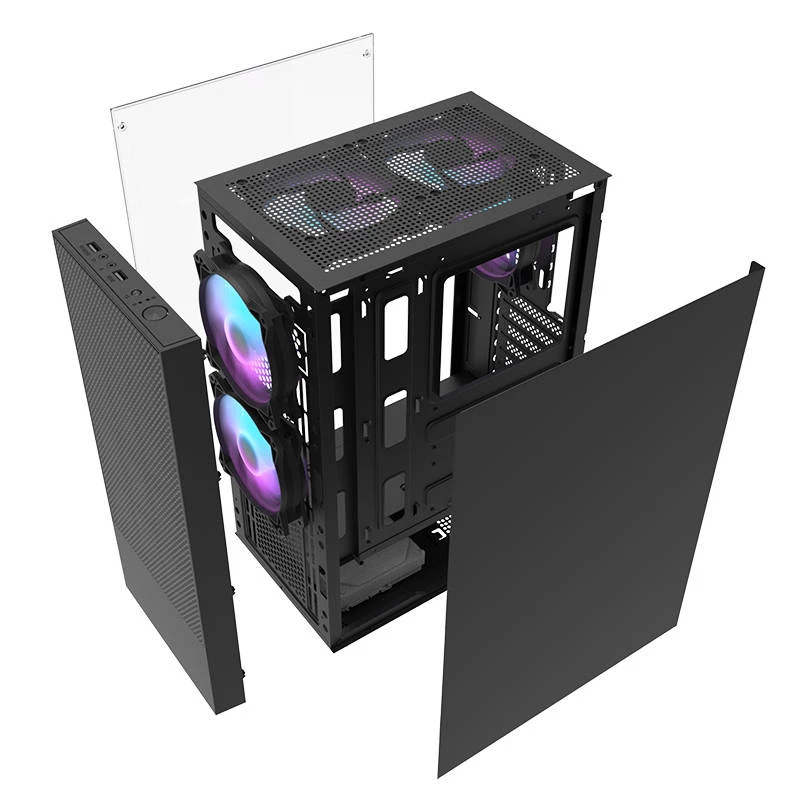 Tietokonekotelo Darkflash A290 ATX musta