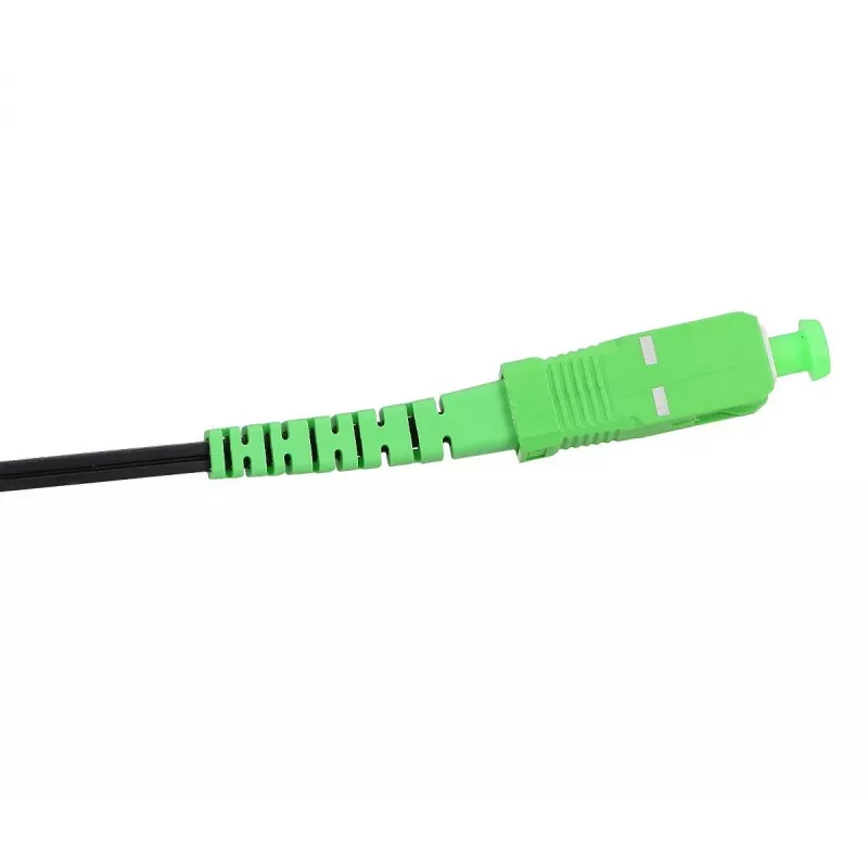 Kuitukaapeli Extralink EX.19348 15 m SC–SC FTTH G.657.A2 musta/vihreä