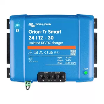 DC-DC-laturi Victron Energy Orion-Tr ORI241236120 24V - 12V 30A eristetty