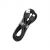 Aukey CB-CA2 OEM USB-C – USB-A -kaapeli, nailonpunos, 2 m, musta