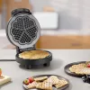 Vohvelirauta Severin WA 2116 1000 W musta sydämen muotoinen