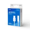 USB Type 3.1 C (M) – 3,5 mm Jack (F) audioadapteri valkoinen SAVIO AK-52