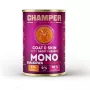 CHAMPER Coat & Skin Monoprotein nauta - märkäruoka koirille - 400 g