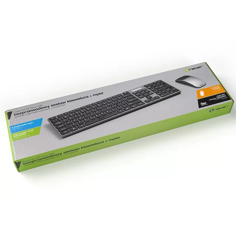 Tracer SET TRAKLA46773 näppäimistö RF Nano langaton
