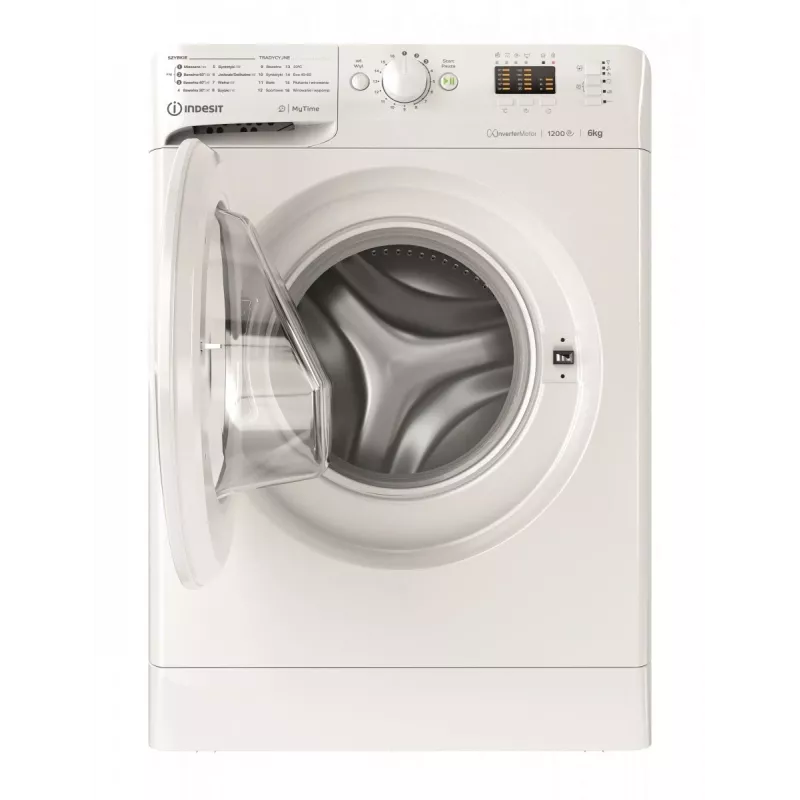 Pesukone Indesit MTWSA 61294 W PL 1200 kierr./min 6 kg