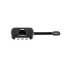 USB-C–RJ45-sovitin Unitek U1343AGY01 — 5 Gbit/s Ethernet, USB-C (uros) – RJ45 (naaras), harmaa, 0,15 m kaapeli