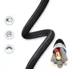 Tellur TLL155761 USB–Lightning-kaapeli 1 m 3 A musta