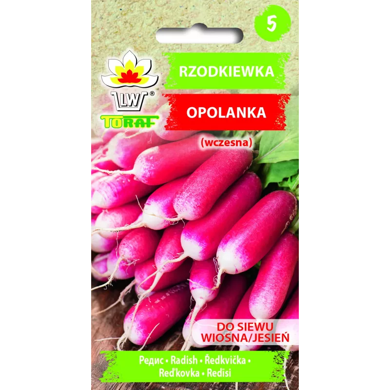 Opolanka-retiisi Toraf vihannessiemenet, 10 g pakkaus