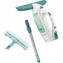 Leifheit ikkunaimuri lasinpesuri Dry&Clean kahvalla ja pesuharjalla 51003