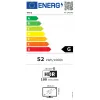 Sharp 43HP6265E TV Google UHD musta