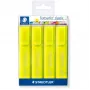 Tussi Staedtler 364-1P WP4 talttakärki keltainen 4 kpl