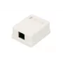 Extralink pinta-asennettava pistorasia, 1x RJ45 CAT5E UTP