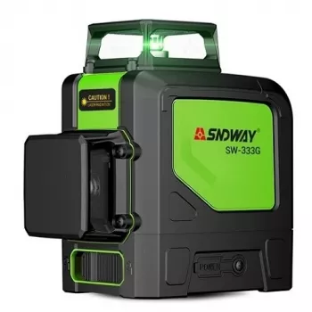 Laservaaitustaso SNDWAY SW-333G 30 m vihreä säde