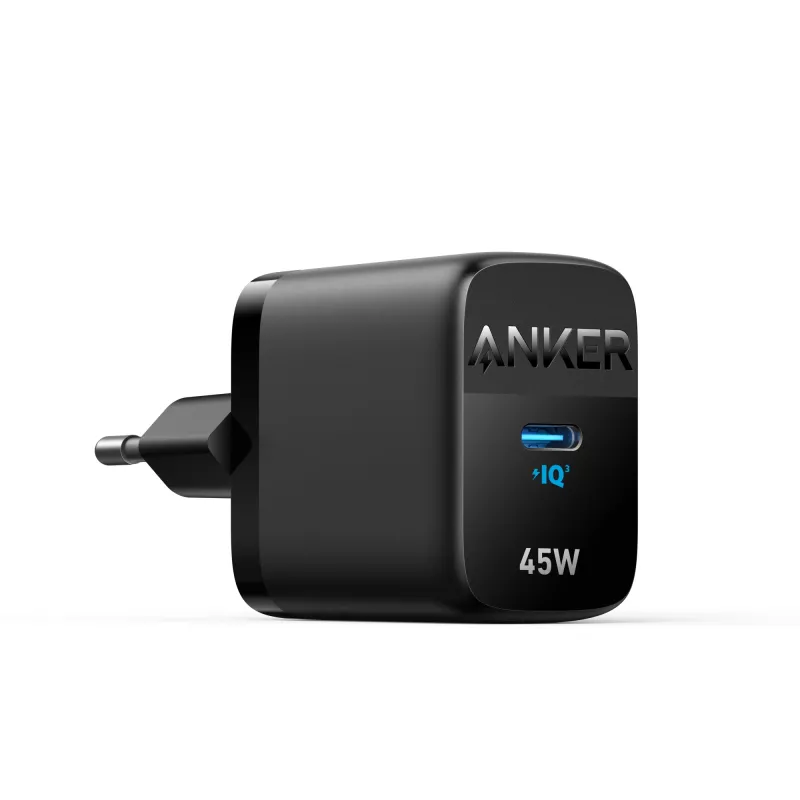 Sisäkäyttöinen AC-laturi Anker 313 A2643G11 — 45W USB-C, musta, universaali