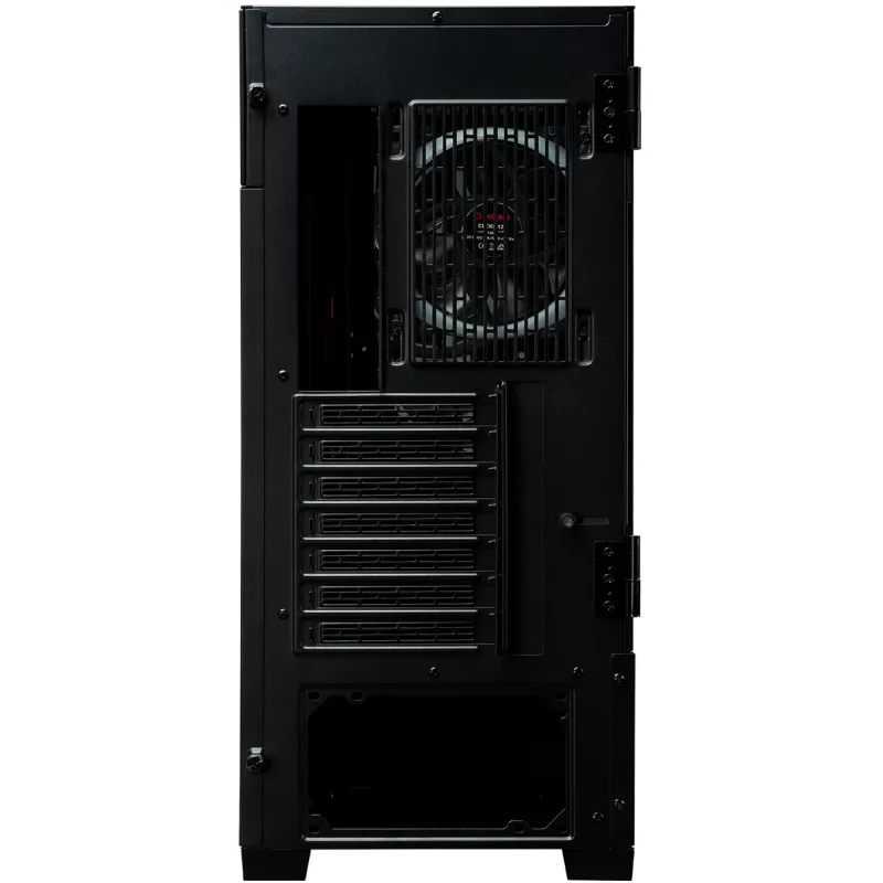 Enermax K8 - Midi Tower - PC - musta - ATX - micro ATX - Mini-ITX - SPCC - karkaistu lasi - pelaaminen (ECA-EK8-BB-ARGB)